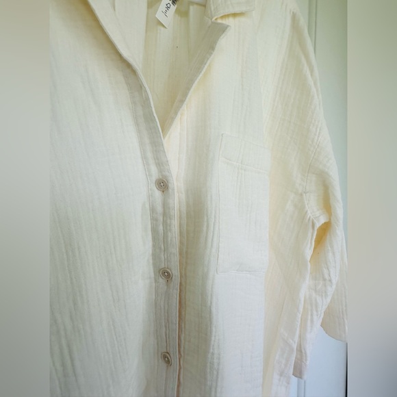 Madewell Size Small NWTs Cotton Swim Coverup - Picture 7 of 10